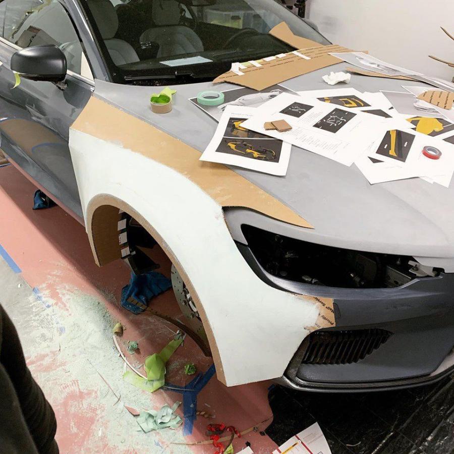 Детали создания Polestar 1 by Khyzyl Saleem 2019 года  (фото 4 из 6)